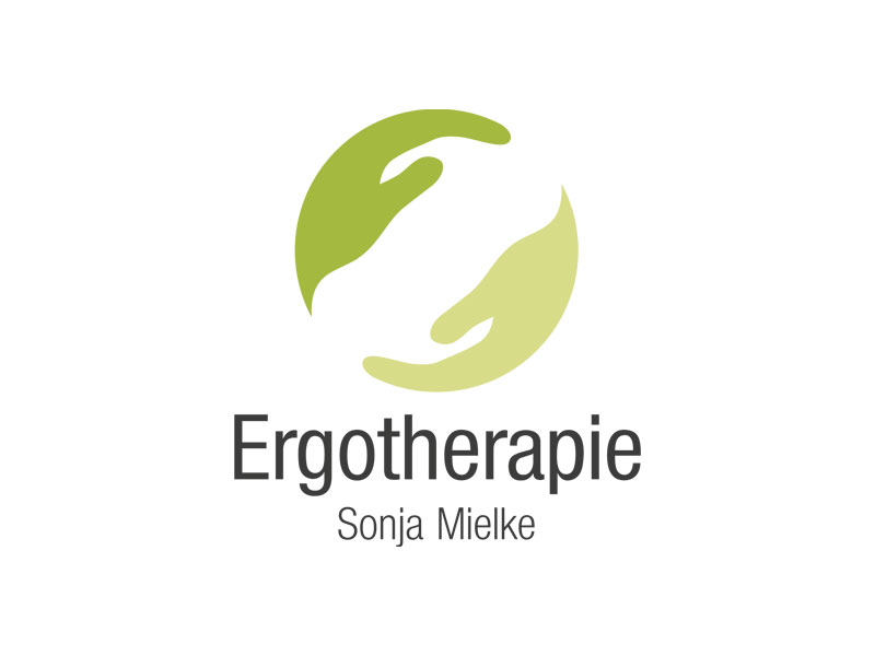 Logo Ergotherapie Mielke, Logodesign, Grafikdesign, Corporate Design Ergotherapie, dk Grafik Design