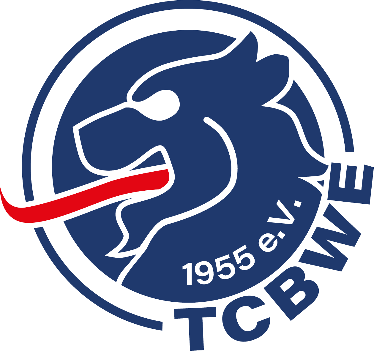 tcbwe logo redesign, tennisclub, logo-design